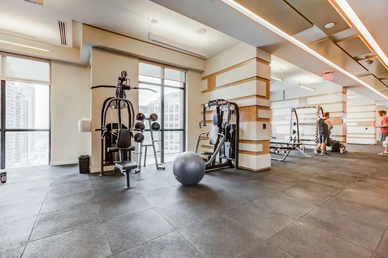 Apartmán Chol Furnished Suites Heart Of Downtown Toronto, 2 Beds, Free Parking, Cn Tower View Kanada