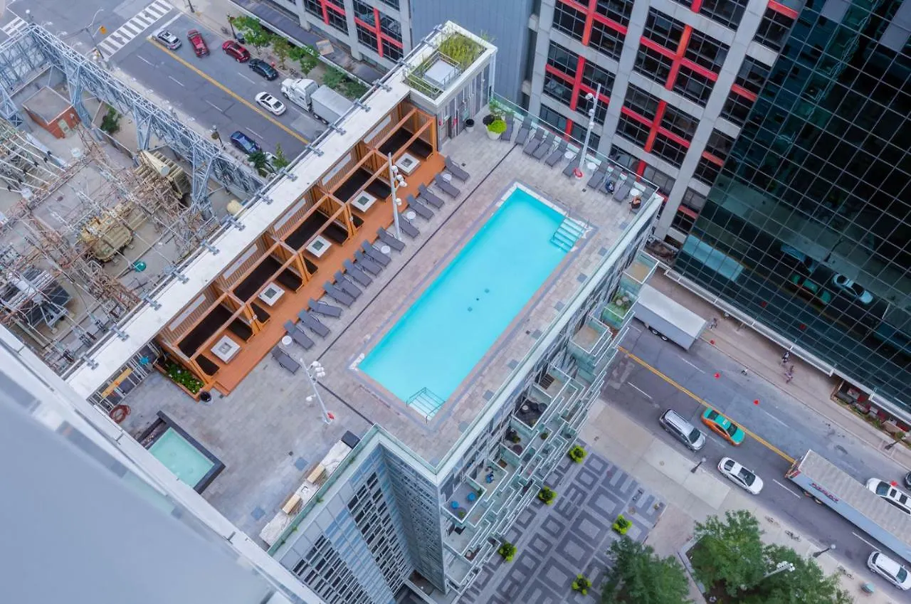 Chol Furnished Suites Heart Of Downtown Toronto, 2 Beds, Free Parking, Cn Tower View 0*, Toronto Canadá